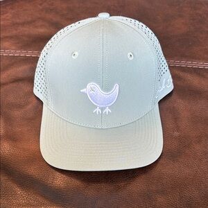 Bad Birdie Sage Green Embroidered SnapBack Hat. NWO Tags